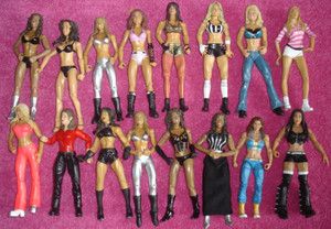 Divas Womens Mattel Basic Elite Battle Pack WWE Wrestling Figures TNA 