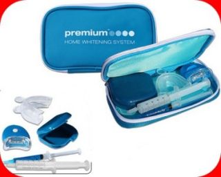 Premium Home Teeth Whitening System Kit w Premium Whitening Gel