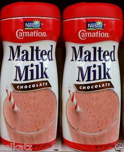 Nestle Carnation Malted Milk Chocolate Flavored Powder Malt 2 Pack 