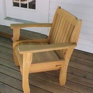 Wood Country Cabbage Hill Chair 33H x 25D x 28W inches Cedar Stain 