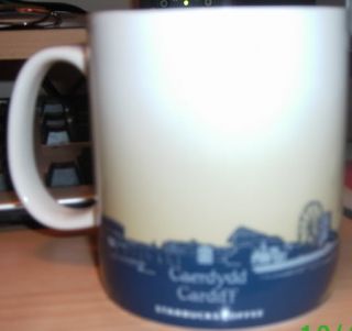 Starbucks Cardiff (Wales) 16oZ 2012 UK City Mug