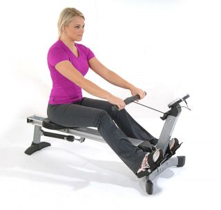   Fitness AVARI A350 600 Easy Glide Rowing Cardio Exercise Machine