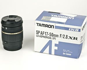TAMRON SP AF 17 50mm F 2 8 Di II XR AF IF LENS FOR CANON 5D 7D 60D T2i 