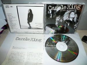 Carole King City Streets 1989 Japan CD 3008yen CP32