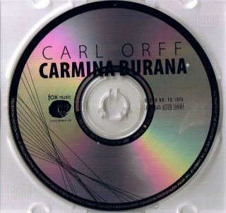 Carl Orff Carmina Burana Neu OVP ♫♫