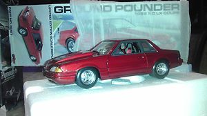 GMP Acme 1 18 1989 Ford Mustang LX Ground Pounder 1000 Made