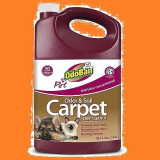 Odoban Commercial Home Pet Odor Soil Carpet Deep Shampoo Cleaner 