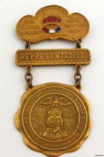 Odd Fellows IOOF   Vintage Member Collectible Medal 1914 