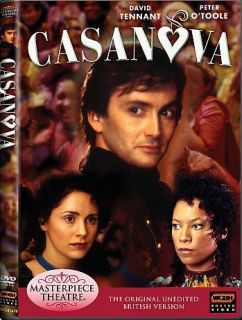 CASANOVA DVD New Sealed Masterpiece Theatre PBS