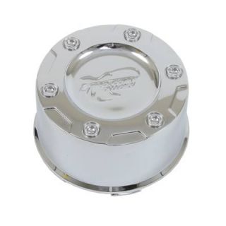 Pro Comp Center Cap 3 42 Dia Snap on Dome Chrome Plastic 7342141 Set 