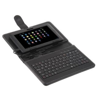   Keyboard Cover Leather Case Bag For 7 Inch Tablet PC MID US Shipping