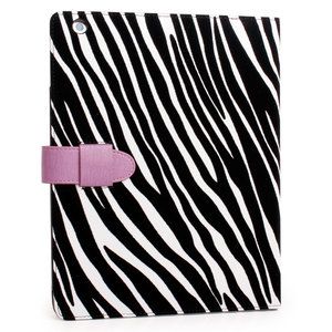 Zebra Print Protector Cover Sleeve Carrying Case Stand for Apple iPad2 