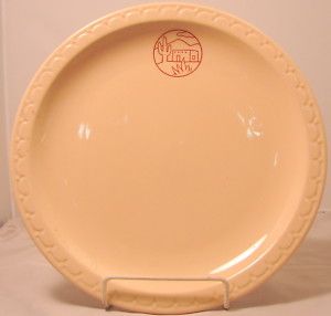 Vintage Santa FE El Capitan Dinner Plate