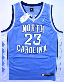North Carolina 23 Micheal Jordan Blue Jersey Size M L XL 2XL