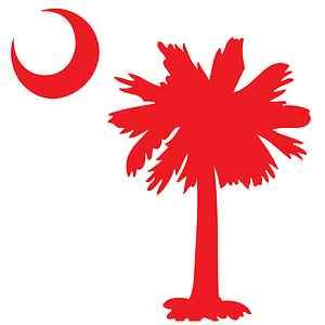 South Carolina • Palmetto Tree • Custom Vehicle Window Decal 