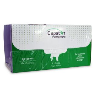 Novartis 004NOV 61045 Capstar Flea Treatment Dog Green 25+ lbs