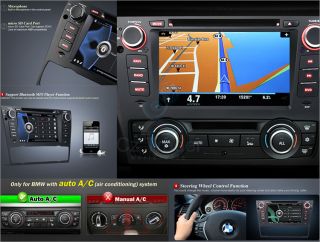 Car DVD Player GPS Navigation Radio Stereo 4 BMW 3 Series E90 E91 E92 