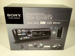 Sony DSX S310BTX in Dash Car Audio Receiver Player Dual USB Bluetooth 