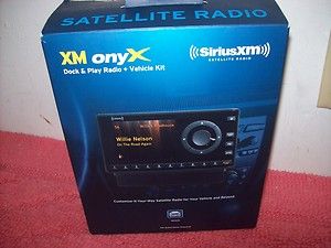 XM Onyx Car Satellite Radio Receiver + Vehicle Kit for Sirius XM (Read 