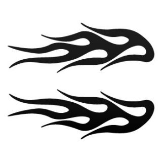 Decal Sticker Flames For Cars & Helmets KR545