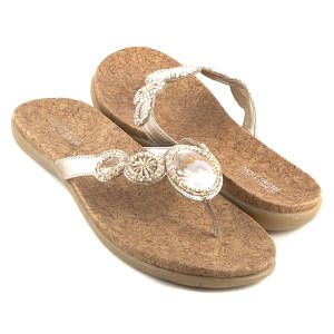 Kenneth Cole Reaction Landing Glam Thongs Sandals Shoes