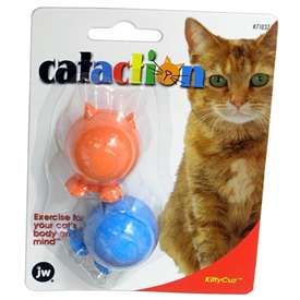 JW Pet Cataction Kitty Cuz Cat Toy Good Bad 2 Pack