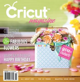 Cricut Magazine March 2012 Idea Book by Provo Craft Scrapbook Trends 