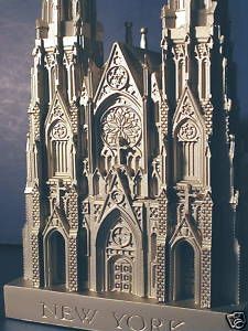   Souvenir Building St Patricks Cathedral New York City USA Made
