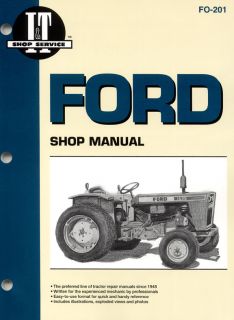 Ford Fordson Farm Tractor Service Parts Repair Manual