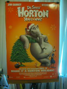 Horton Hears A Who Movie Poster Jim Carrey Steve Carell