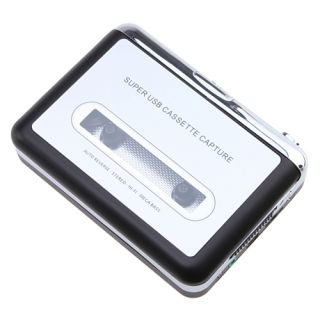 Portable Tape to PC USB Cassette to MP​3 CD Converter Capture Audio 