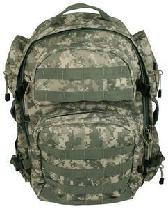 NcStar Inc Tactical Back Pack with Free Pop Flare Pouch ACU CBD2911 