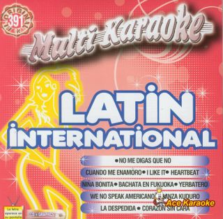 Multikaraoke Oke 0390 Latin International Spanish CDG