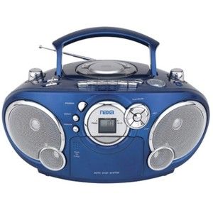 Naxa Portable CD Player Cassette Recorder FM Radio New