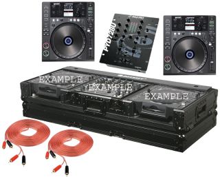 Pro Audio Gemini DJ CDJ 700  USB Touch Screen CD Players with 2CH 