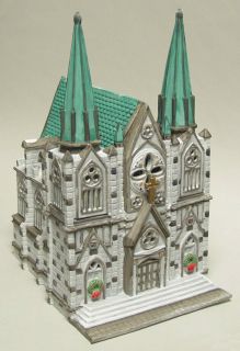   department 56 pattern christmas in the city piece cathedral size size