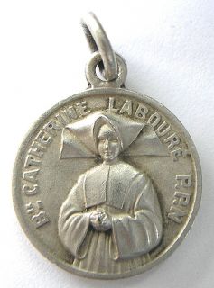 French Silver Medal Catherine Laboure Gardienne