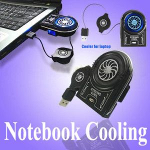 Notebook Laptop Mini Vacuum USB Case Cooler Cooling Fan