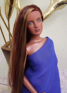 Catalina and Rain Two OOAK Tonner Anntoinette Repaints by Sands of 