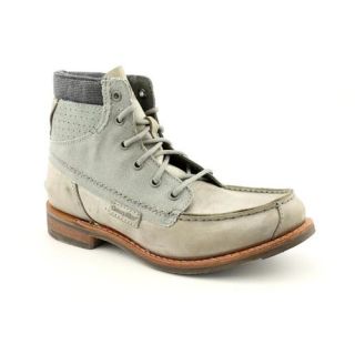 Caterpillar James Mens Size 13 Gray Leather Casual Boots
