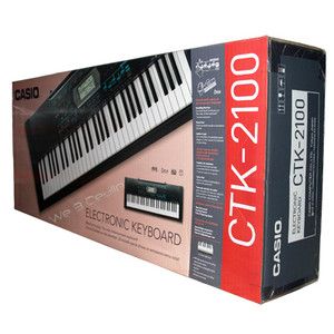 Casio CTK 2100 61 Key Personal Electronic Keyboard CTK2100 Brand New 
