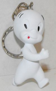 Keychain Casper The Friendly Ghost Plastic Miniature Figurine Figure 