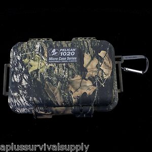 Pelican 1020 Micro Case Camo Cell Phone GPS Valuables Waterproof Box 