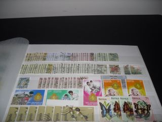 Commonwealth collection in stockbook, all stamps shown in 17 pictures 
