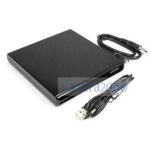   USB Portable External SATA 7p 6P CD DVD ROM RW Drive Case
