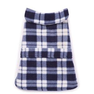  will love how soft and warm these Casual Canine® Plaid Fleece Barn 