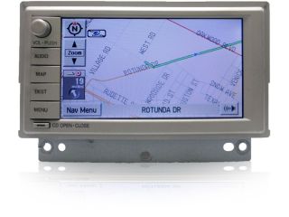   Lincoln Navigator GPS Navigation Radio CD Player 3C5T 18C985 AH