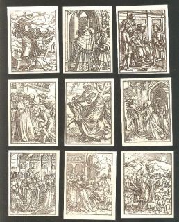 Hans Holbein Dance of Death 41 Genuine Etchings Folio