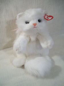 Ty Classic White Persian Kitty Cat Angel 1997 Plush MWM