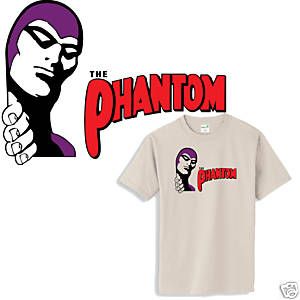 The Phantom Comic Book Hero Retro Cartoon Small 3XL